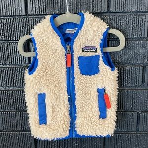 Patagonia Baby Retro-x Fleece Vest Baby 3-6 Months